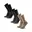 Beige/Groen/Zwart Grijs - 3 paar