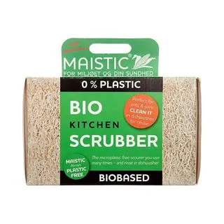 Plasticvrije (schuur-)spons, Biobased En Wasbaar, Maistic