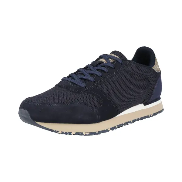 Woden Sneakers Laag ' Ydun ' Beige / Navy thumbnail