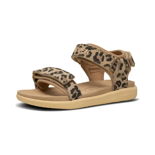 Woden Sandalen Bruin Gemêleerd / Zwart thumbnail
