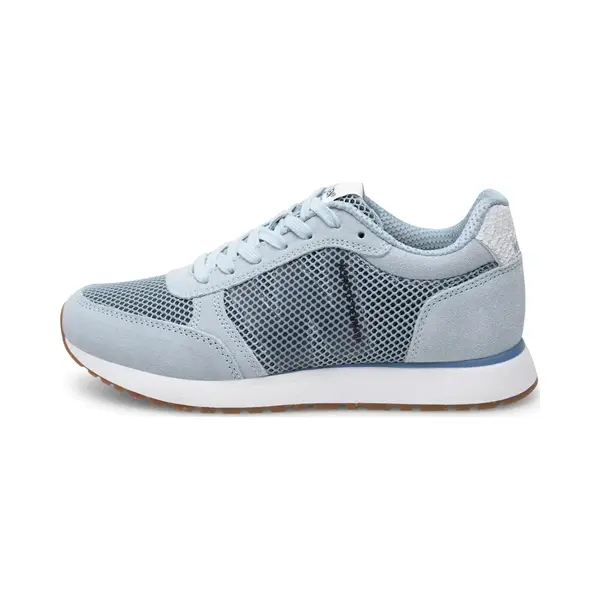 Woden Ronja Icon Sneakers Blauw Leer - Maat 36 thumbnail