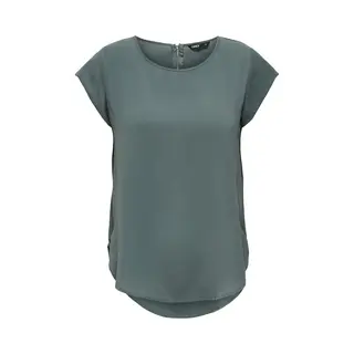 Only 15142784 Top Korte mouw Elastaan, Polyester