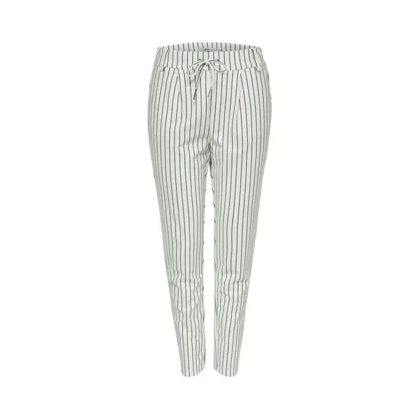 Only Damen Onlpoptrash Easy Rush Stripe Pnt Noos Hose, Mehrfarbig (Cloud Dancer Stripes, Black), W/L32(Herstellergröße, Xs) thumbnail