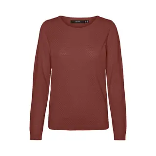 Vero Moda 10136644-Brown/Henna-L Pullover