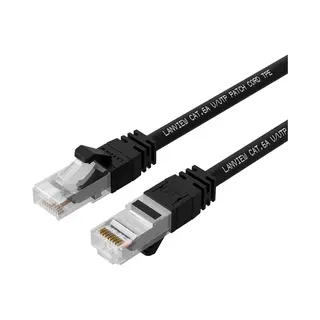Lanview Lv-UTP6A005B Netzwerkkabel Schwarz 0,5 m S/Ftp (S-Stp)