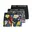 Zwart met print