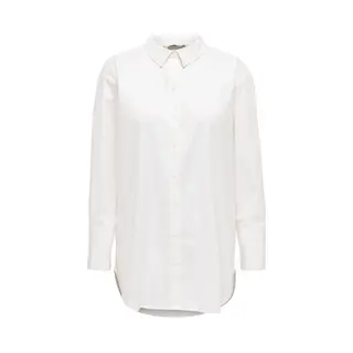 Jacqueline De Yong Blouse Jdymio L/s Long Shirt Wvn Noos 15233486 White Dames Maat - W32