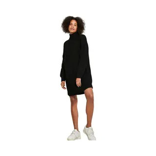 Noisy May, Damen, Kleider, Gestrickt Kleid, Schwarz, (Xs)