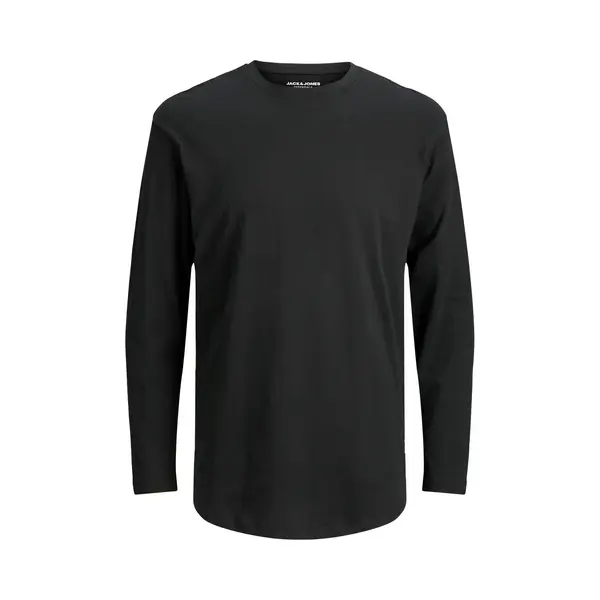 Jack & Jones Long Sleeve TShirt Essential Crew Neck - Black Shirts thumbnail