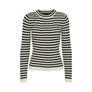 Pieces Pccrista Ls O-Neck Knit Noos Bc
