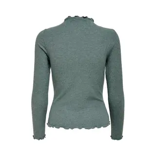 Only 15180040 Lange mouwen Elastaan, Polyester, Viscose