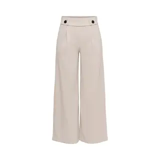 Jdy Damen Jdygeggo New Long Pant Jrs Noos Hose, Chateau Gray/Detail, Black Buttons, S/30