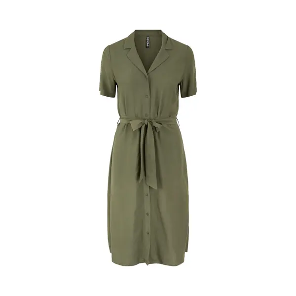 Pieces Pcolivia Ss Dress Noos Bc Dames Jurk - Maat S thumbnail