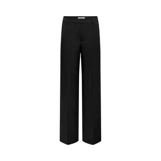 Only Onlberry Hw Wide Pant Tlr Damesbroek, Zwart., Taille 40 / Lengte 32