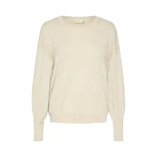 Pullover Mit Rundhalsausschnitt Für Damen Kaffe Regina