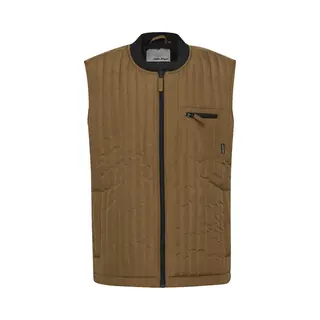 Sleeveless Puffer Jacket Blend
