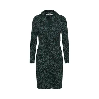 Women's Shirt Dress Ichi Kate Jacquard 4