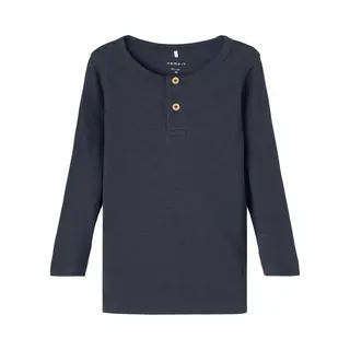 Name It Jungen Nmmkab Ls Top Noos Langarm Shirt, Dark Sapphire, 116
