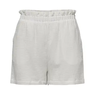 Jdy Dames Losse Paperbag Shorts Korte Stretch Zomerpants Met Elastische Tailleband