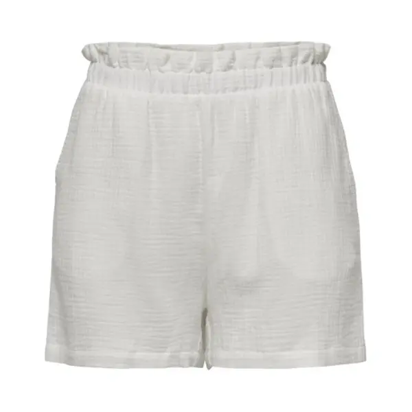 Jdy Dames Losse Paperbag Shorts Korte Stretch Zomerpants Met Elastische Tailleband thumbnail