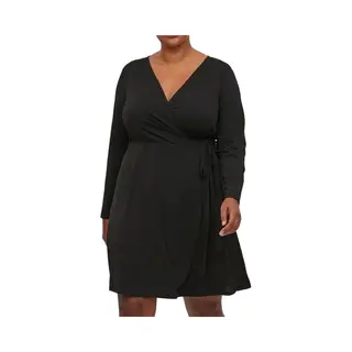 Vila Viborneo L/S Wrap Dress/Su/Cur - Noos