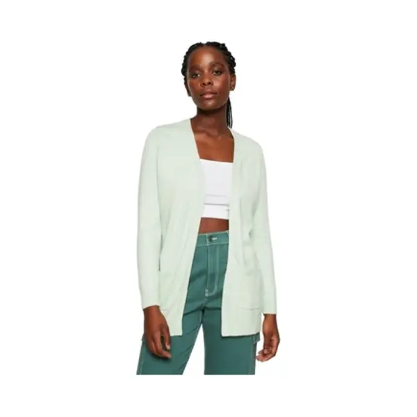 Only Pullover Lesly L/S Cardigan -Noos - Misty Green thumbnail