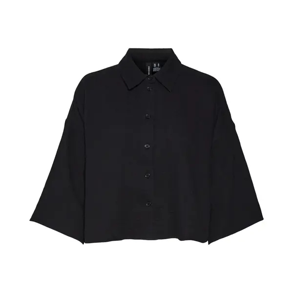 Vero Moda Vmnatali Crop Shirt Wvn Noos thumbnail