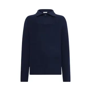 Pullover 1/2 Reißverschluss KnowledgeCotton Apparel Merino