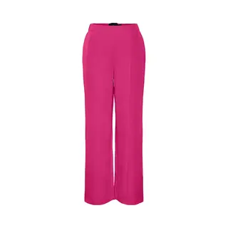 Pieces Broek Pcbossy Hw Wide Pants Noos 17113859 Beetroot Purple Dames Maat - Xs