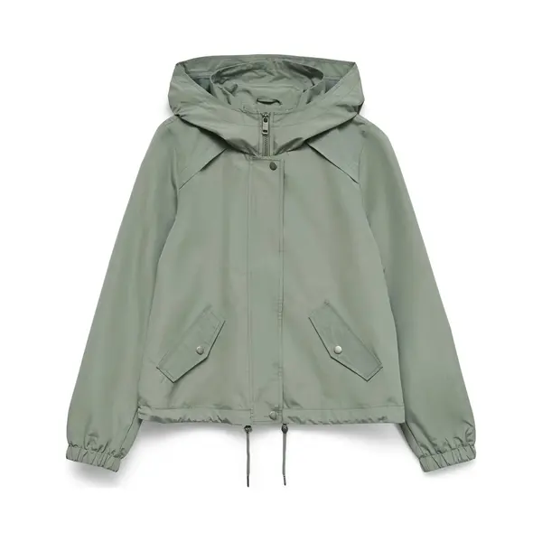 Vero Moda Jas Vmzoa Short Parka Noos 10278214 Laurel Wreath Dames Maat - M thumbnail