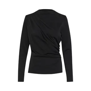 My Essential Wardrobe Blouse 'Helle' Zwart