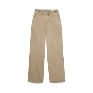 Vero Moda High-waist-Jeans Vmtessa Hr Wide Jeans Color Ga Noos Mit Eingrifftaschen