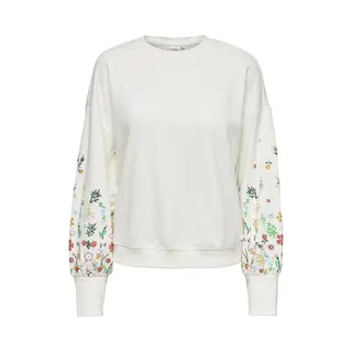 Only Female Sweatshirt ONLBROOKE2025-refresh, L/S2025-refresh, O-NECK2025-refresh, FLOWER2025-refresh, SWT2025-refresh, Noos Sweatshirt