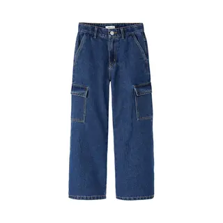 Name It - Nkfrose Hw Wide Cargo Jeans 6190-Bs Noos - Meisjes - Jeans