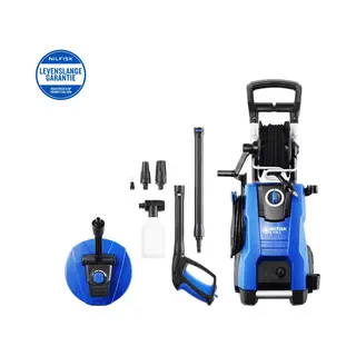 Nilfisk 128470767 hogedrukreiniger Staand Electrisch 500 L/u Blauw, Zwart