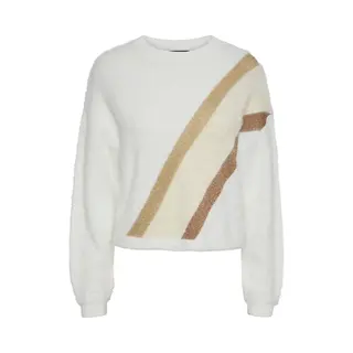 Sweatshirt Damen Pieces Pcmilo Lurex