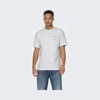 Only & Sons - Onskye Reg Photo Ss Tee - Heren - T-shirts