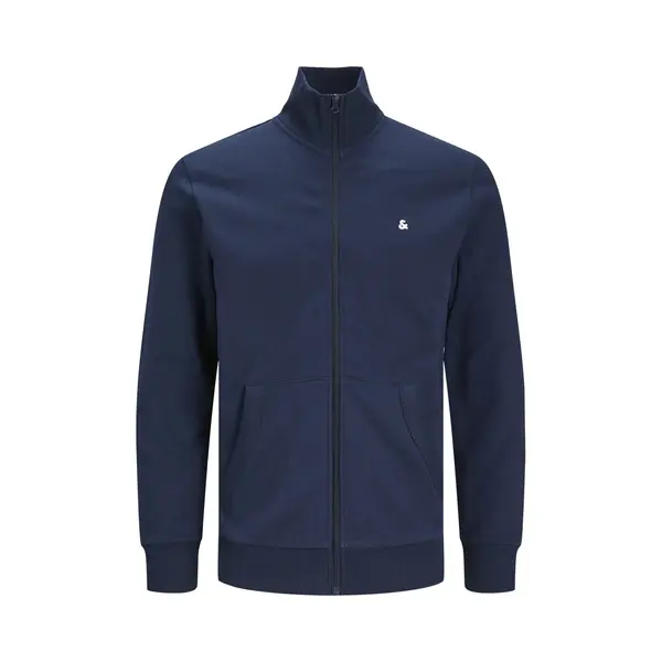Jack & Jones Jjepaulos Noos Pls Sweatshirt Met Ritssluiting Voor Heren, Donkerblauw thumbnail