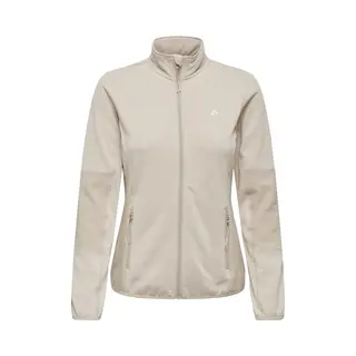 Only Play Jetta Hn Fleece Jack Dames 15233181-pum - Kleur Grijs - Maat Xl
