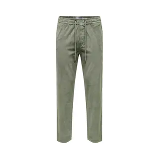 Only & Sons Herren Sweatpant Onslinus Tap Corduroy 0185 Pant - Tapered Fit
