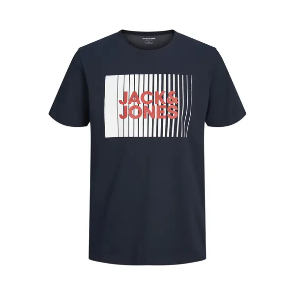Jack & Jones Junior Jjecorp Logo Tee Play Ss O-Neck Noos Mni Jongens T-shirt - Maat 104 thumbnail