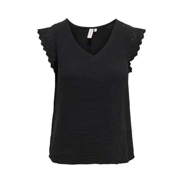 Only Carmakoma - Carthyra Life Sl Mix Top Wvn - Dames - Blouses thumbnail
