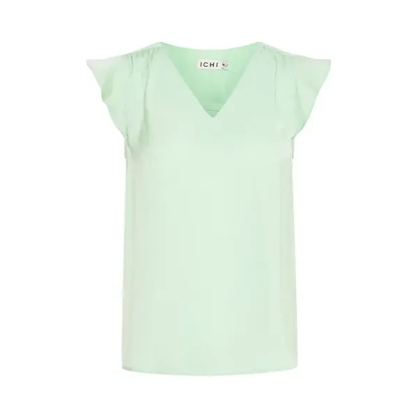 Ichi, Damen, Shirts, Crissy 5, Grün, (44) thumbnail
