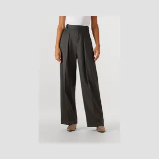 Inwear Brunildaiw Wide Pant Broeken Dames - Donkergrijs - Maat 40