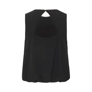 Top Olga Glitter Kaffe Black Deep 100121