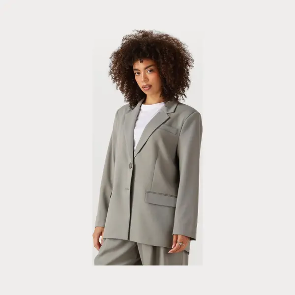 My Essential Wardrobe Disamw Emmy Blazer Blazers Dames - Grijs - Maat 42 thumbnail