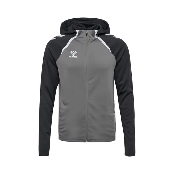 Hummel Hmllead 2.0 Zip Hoodie Herren - Steel Gray/asphalt - Xl thumbnail