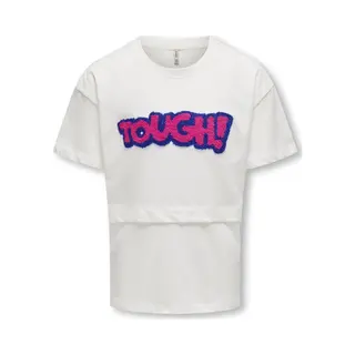 Only Koglaura S/S O-Neck Top Box Jrs Meisjes T-shirt - Maat 122/128