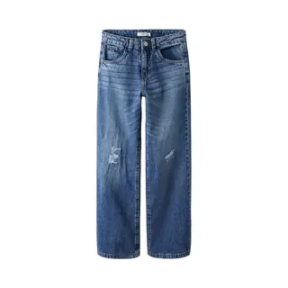 Name It - Nkfrose Hw Wide Jeans Destr 1411-Be Noos - Meisjes - Jeans