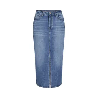 Vila Jeansrock "Vijaf Hw Midi Denim Skirt-Noos"